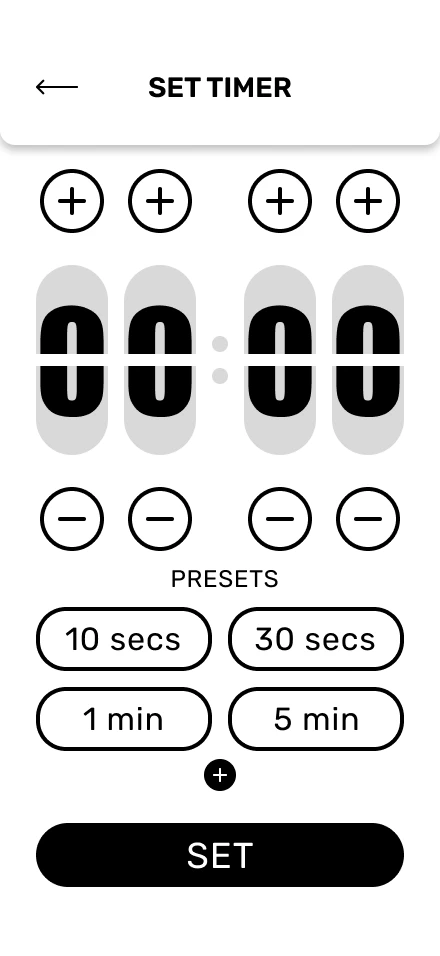 Dodo set timer