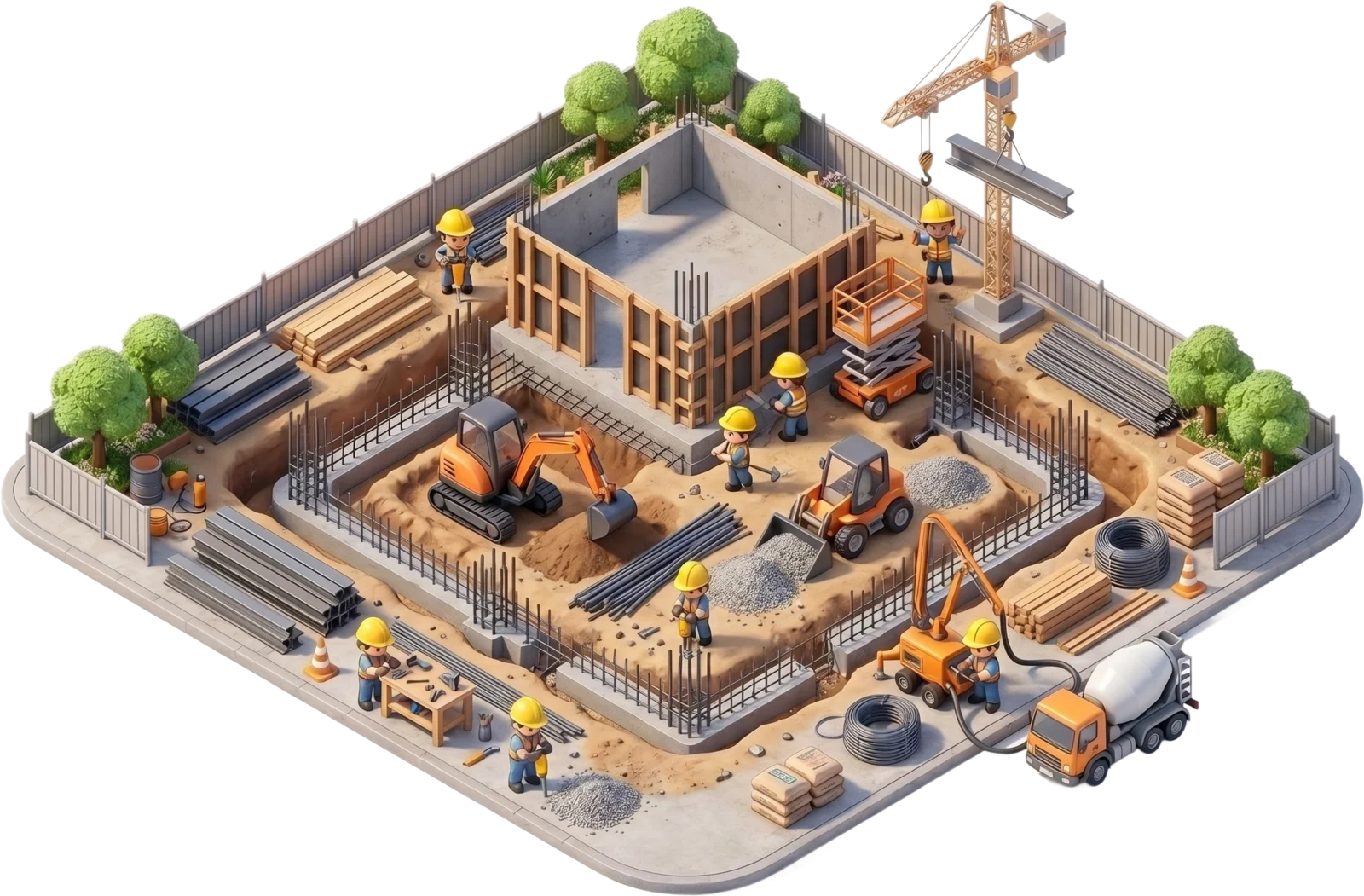 Construction started